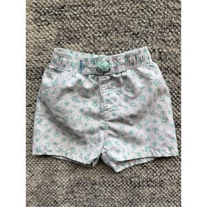 2T Rugged Butts Boys Floral Swim Shorts